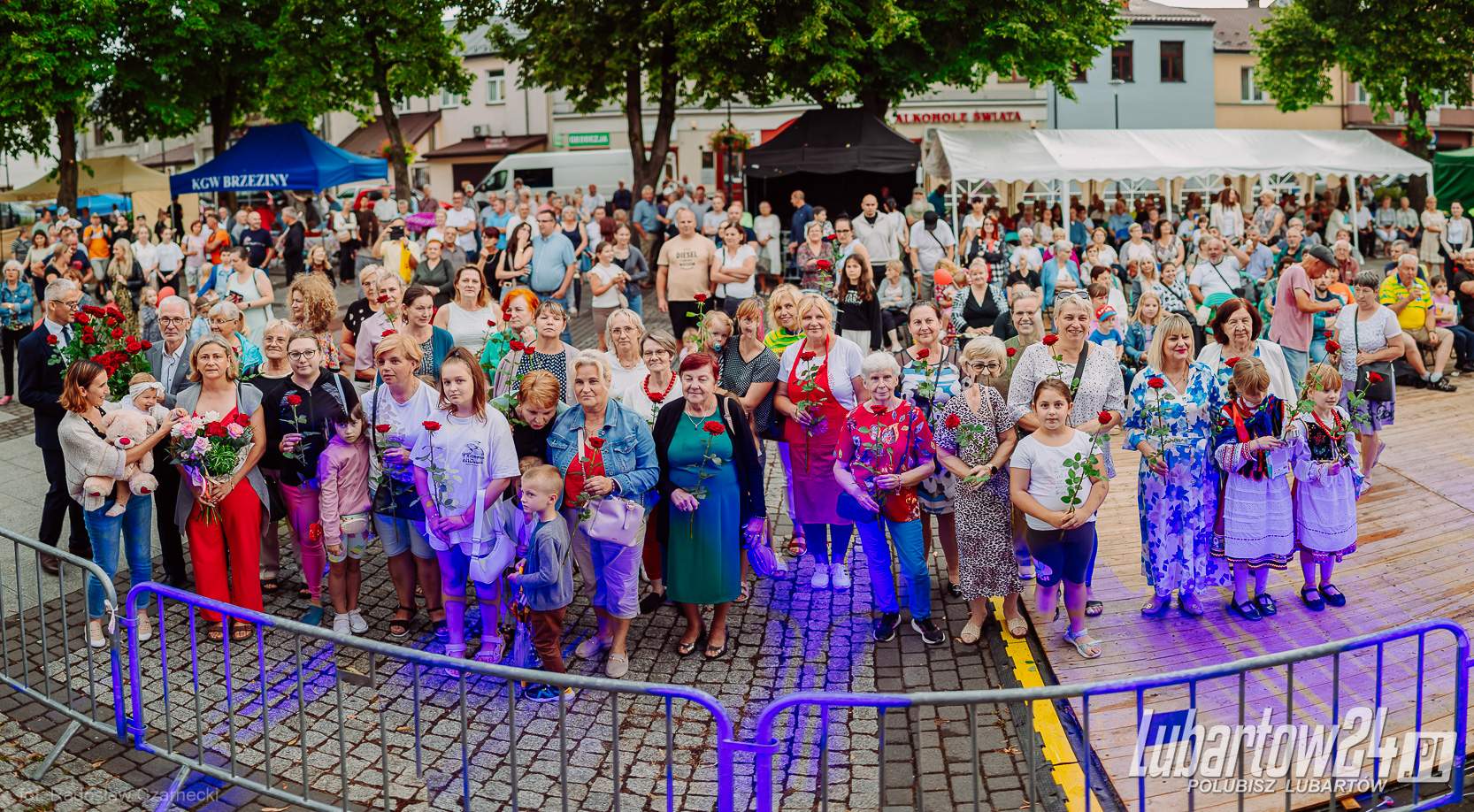 Deszcz im nie straszny. 103 Anki na zlocie w Lubartowie