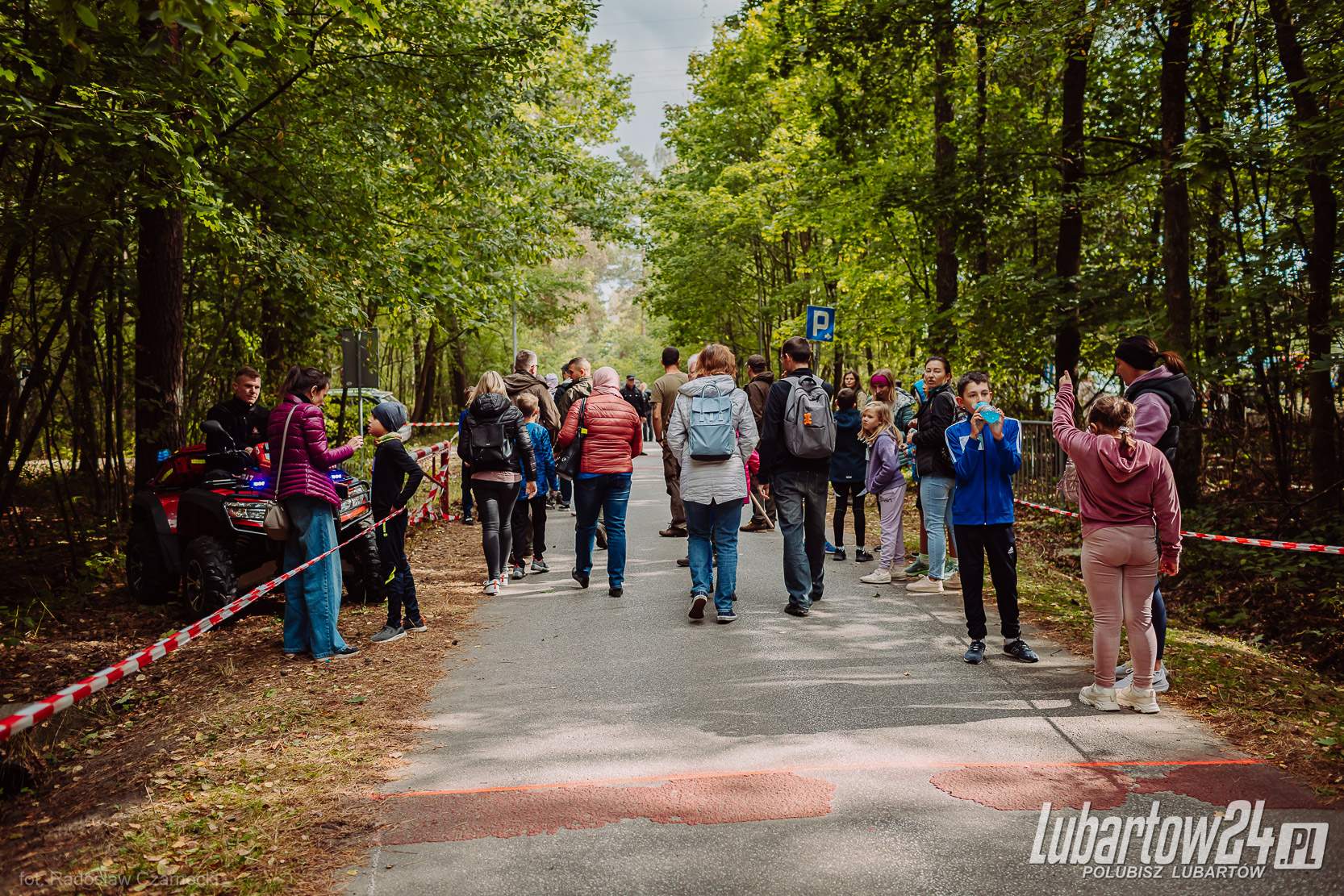 Dzieci biegają, bo lubią lasy