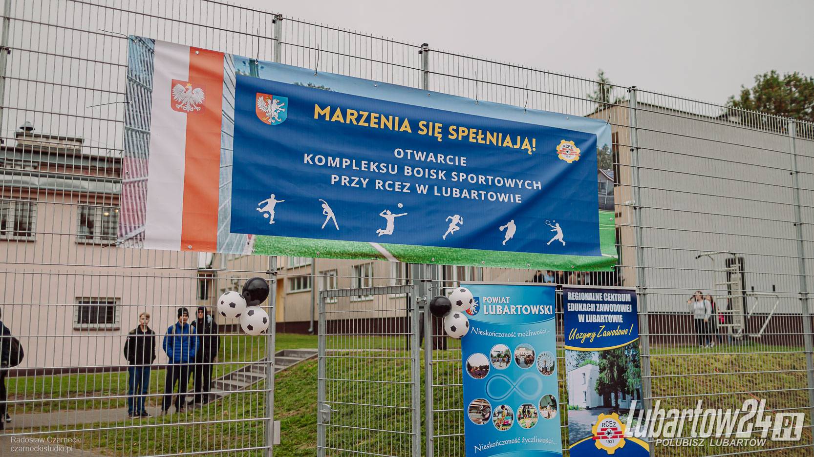 kompleks boisk przy RCEZ