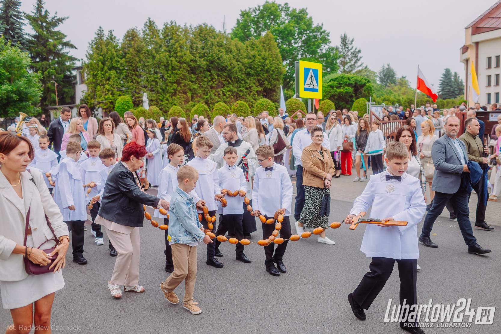 Procesja Bożego Ciała w Lubartowie