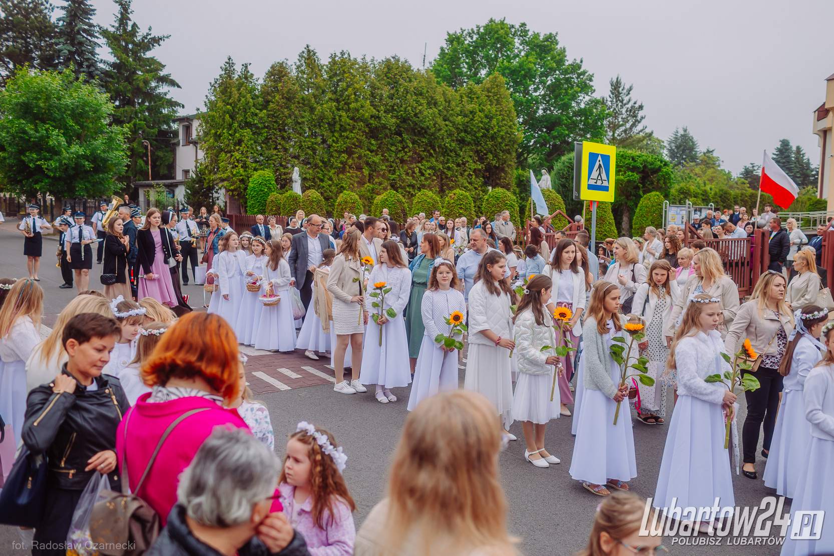 Procesja Bożego Ciała w Lubartowie