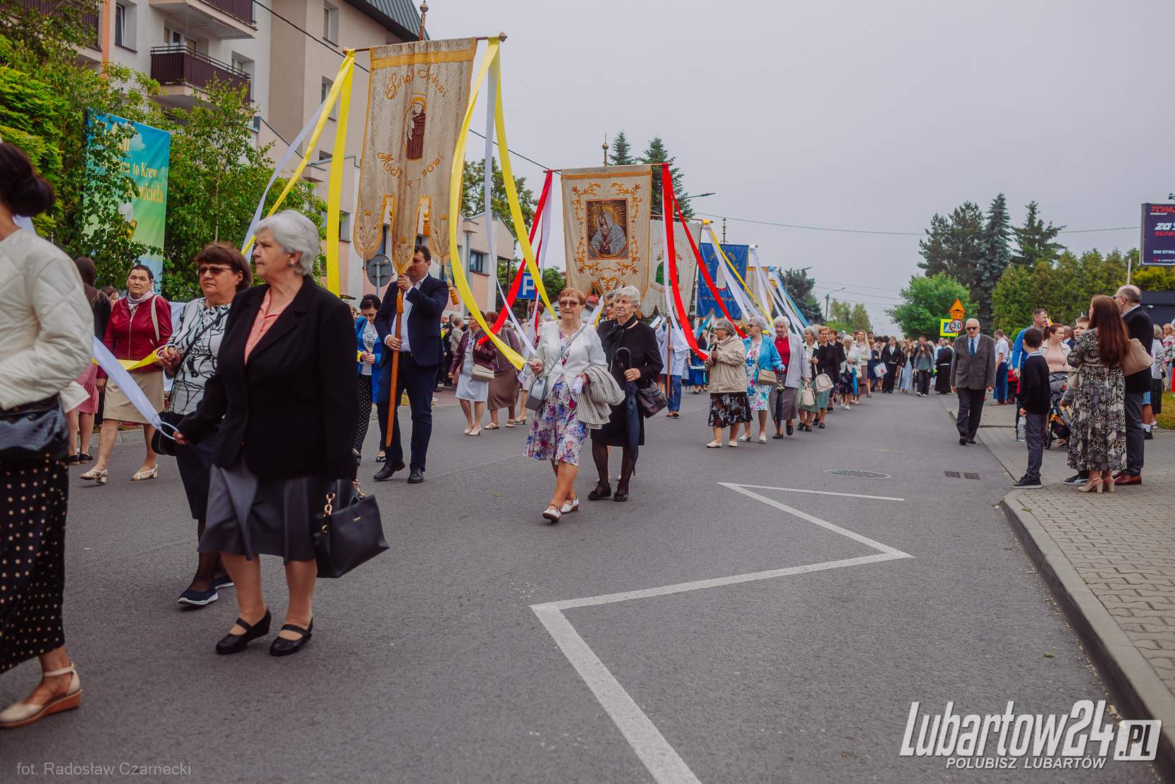 Procesja Bożego Ciała w Lubartowie