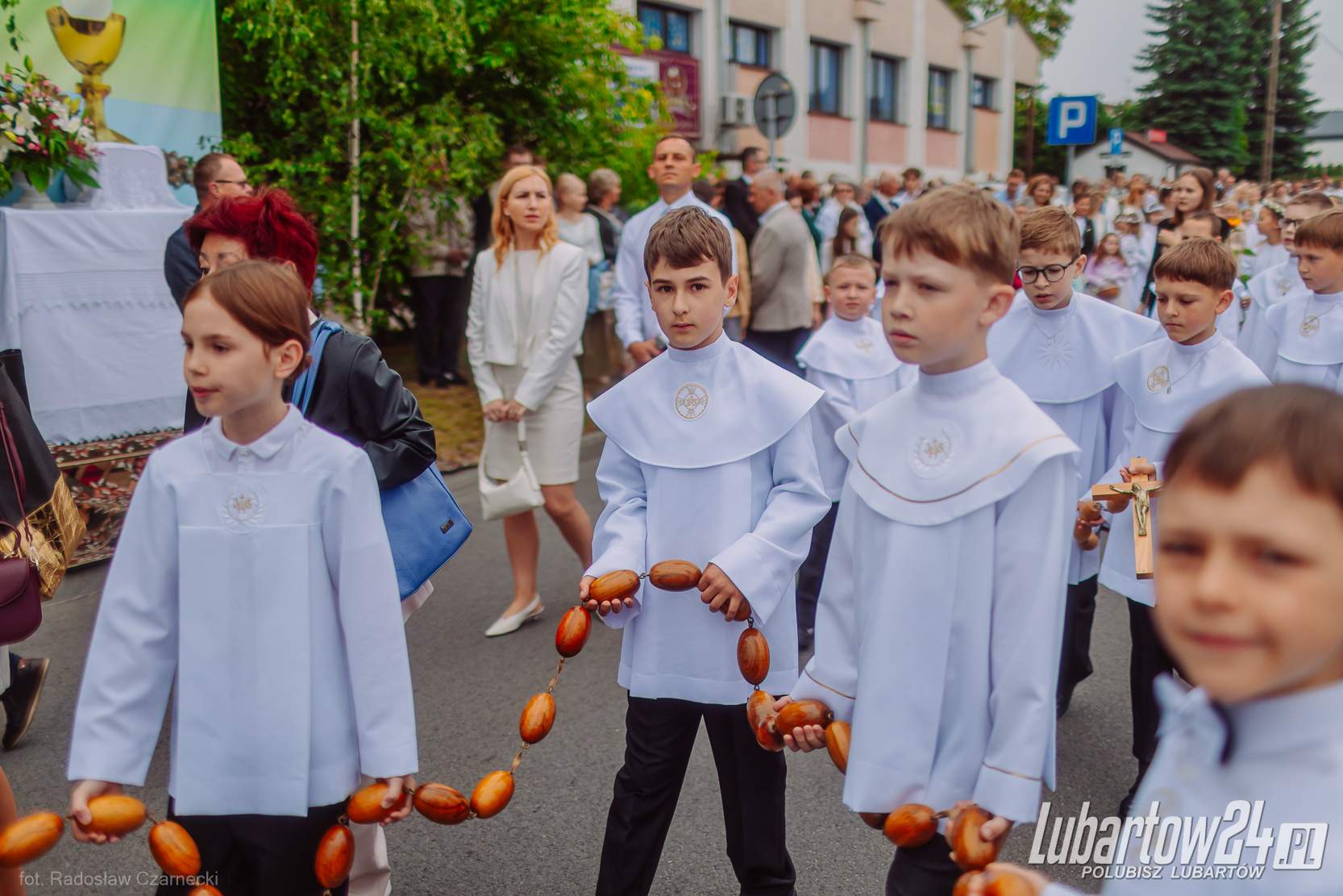 Procesja Bożego Ciała w Lubartowie