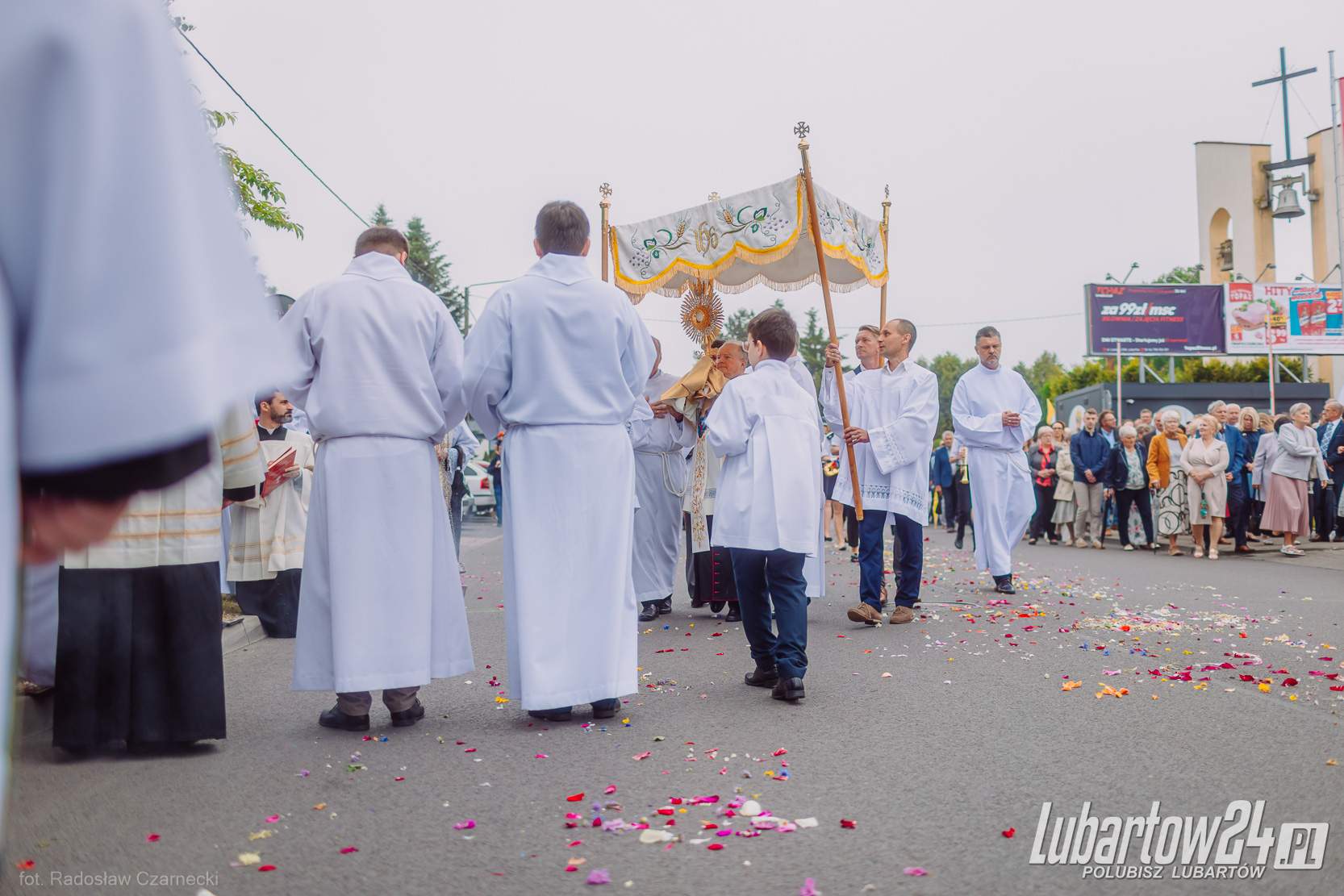 Procesja Bożego Ciała w Lubartowie