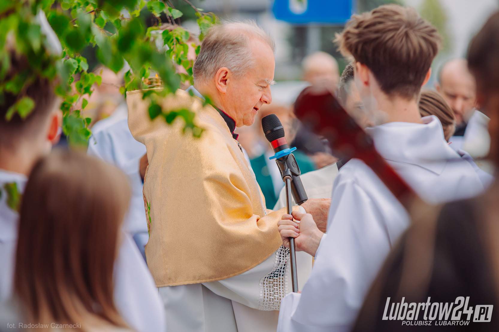 Procesja Bożego Ciała w Lubartowie