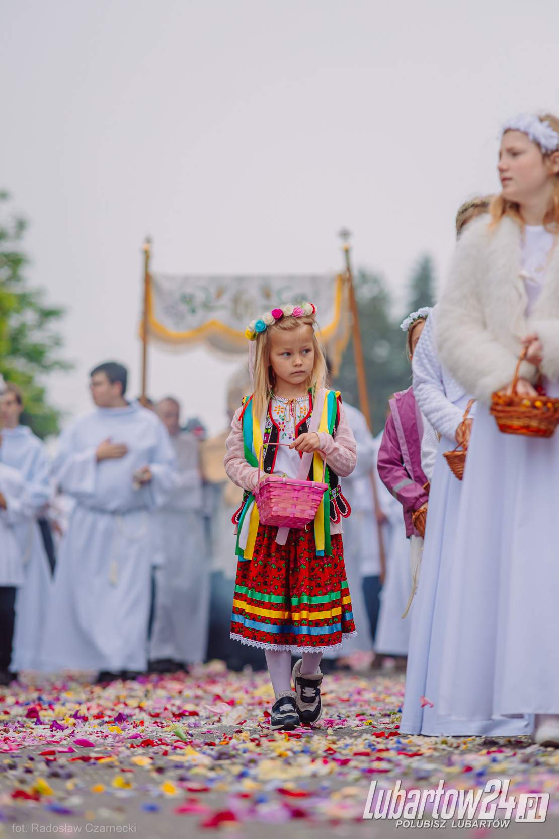 Procesja Bożego Ciała w Lubartowie