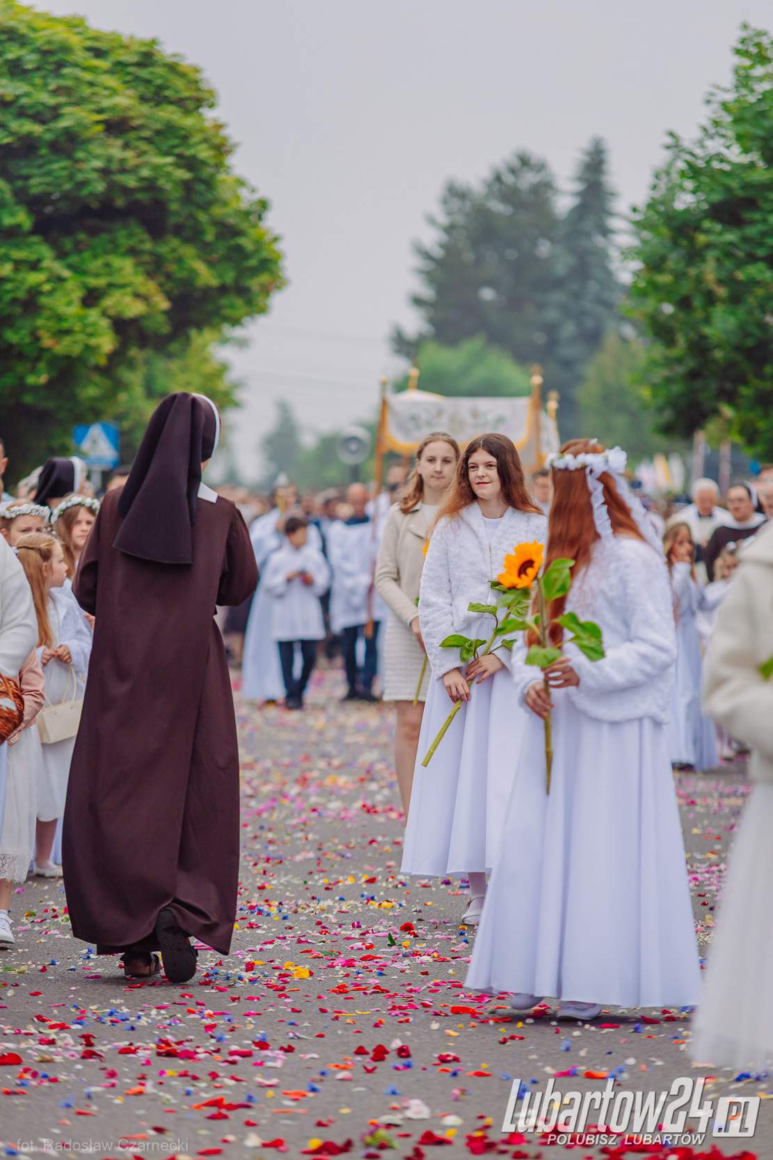 Procesja Bożego Ciała w Lubartowie
