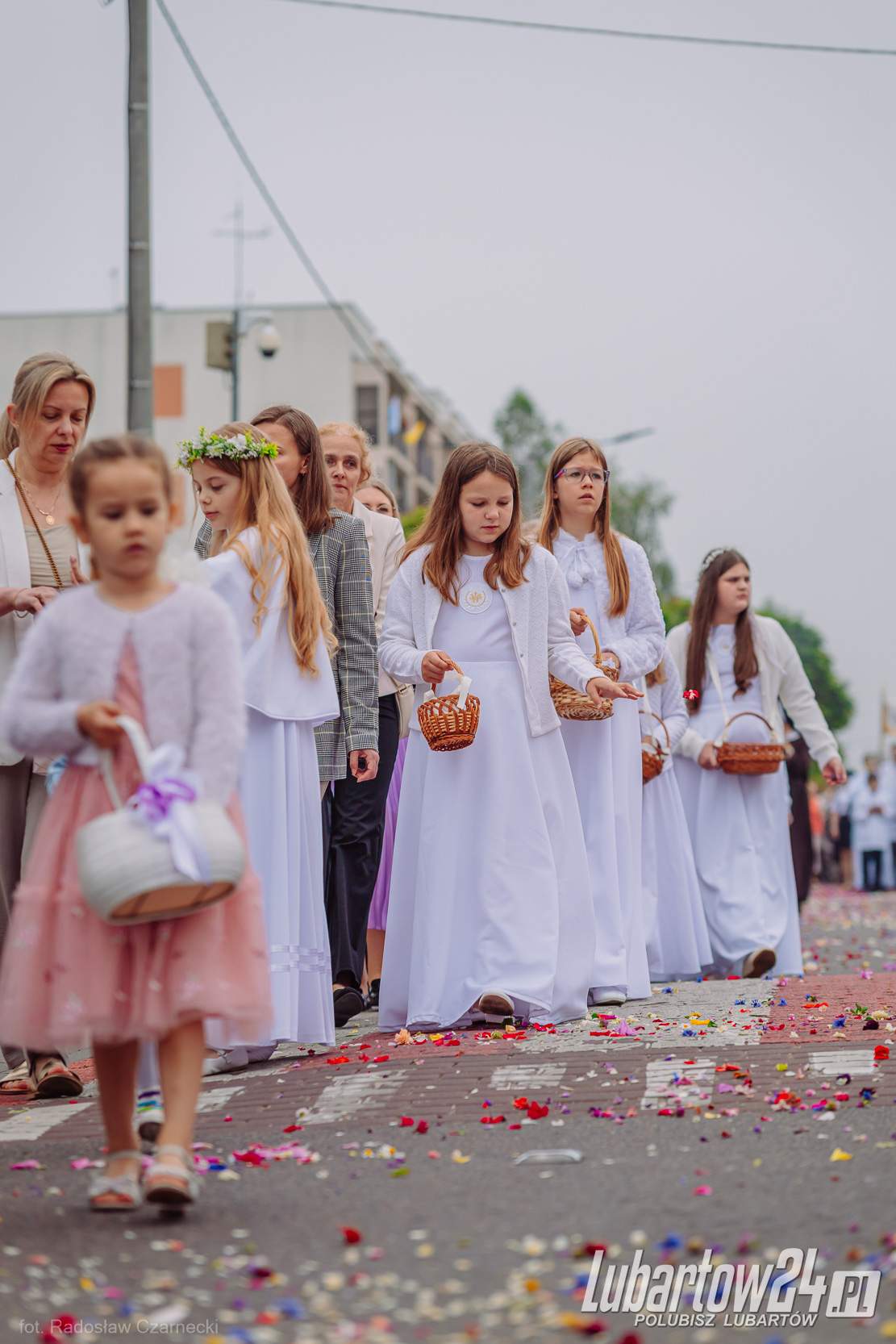 Procesja Bożego Ciała w Lubartowie