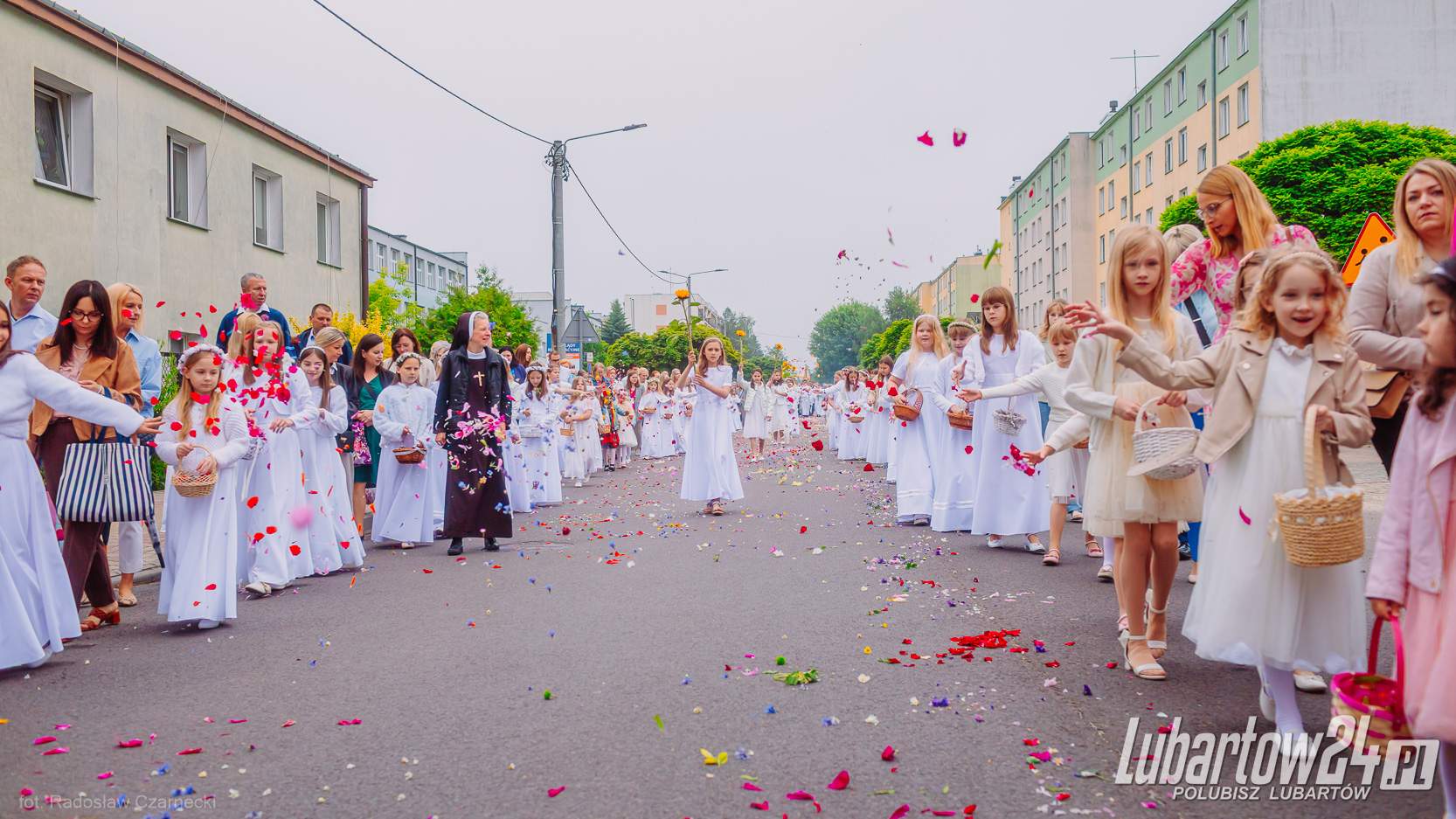 Procesja Bożego Ciała w Lubartowie