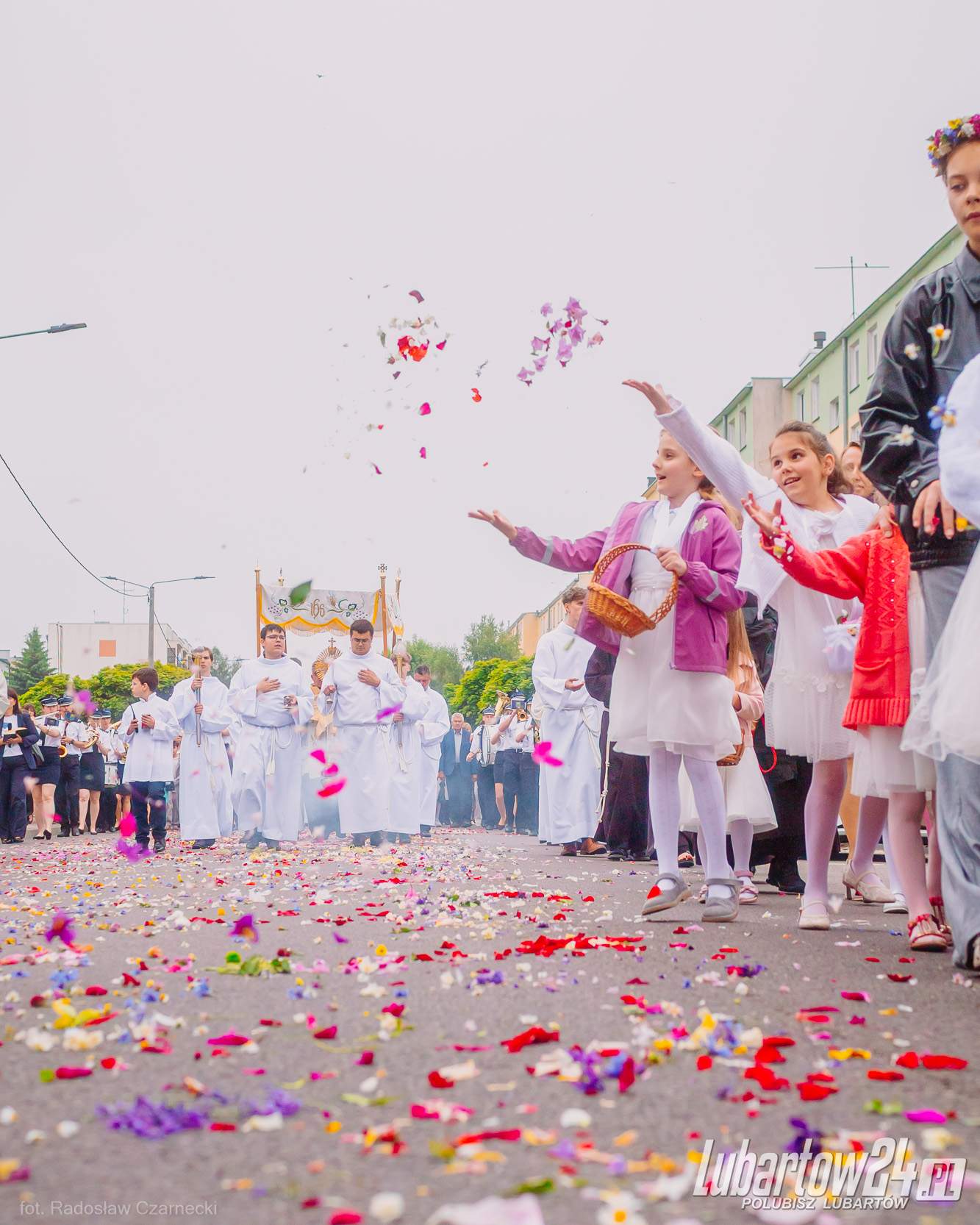 Procesja Bożego Ciała w Lubartowie