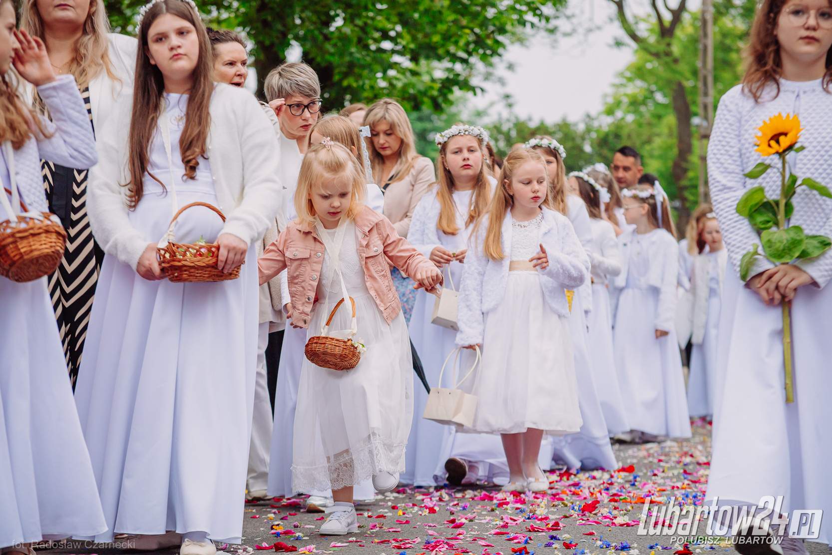 Procesja Bożego Ciała w Lubartowie