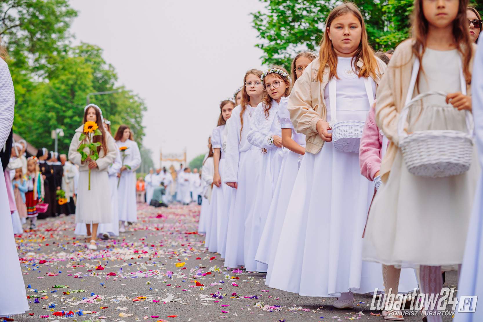 Procesja Bożego Ciała w Lubartowie