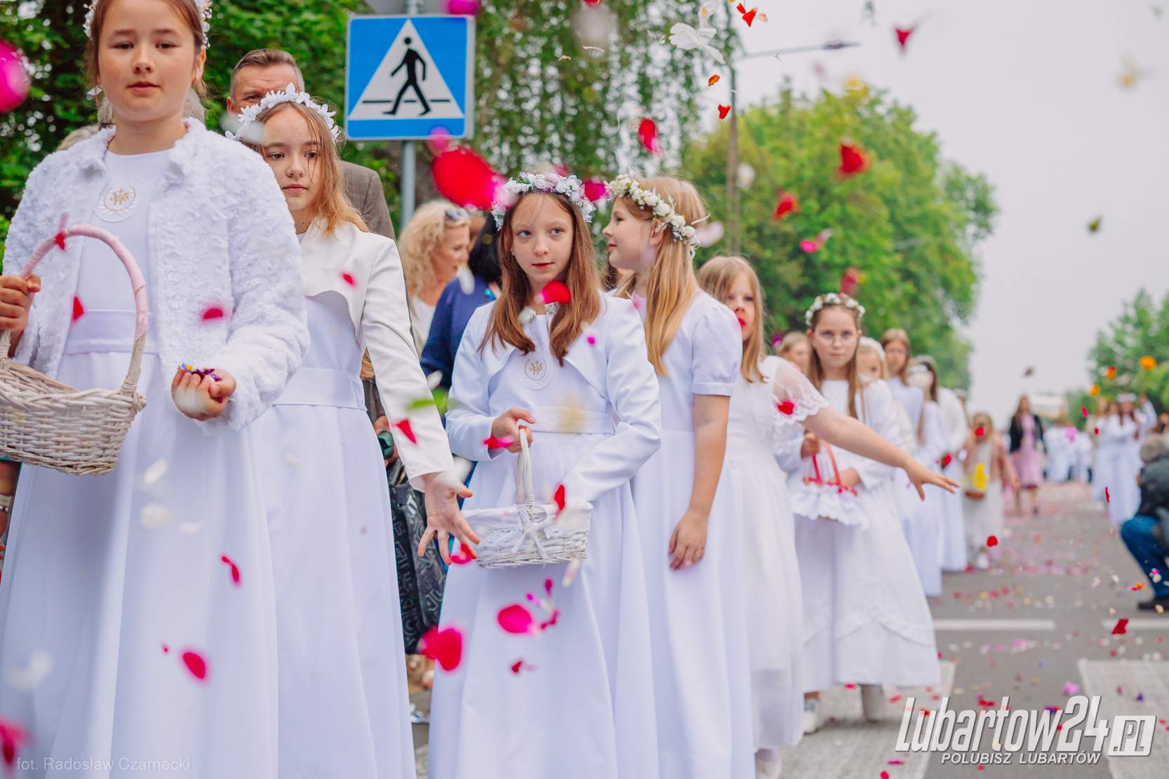 Procesja Bożego Ciała w Lubartowie