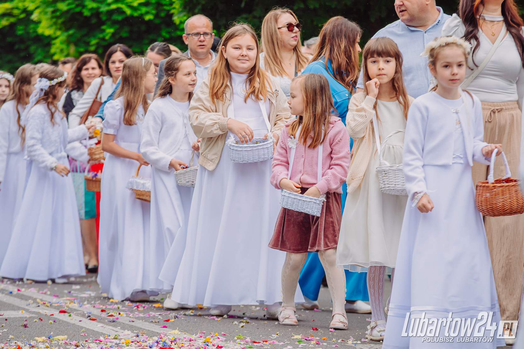Procesja Bożego Ciała w Lubartowie