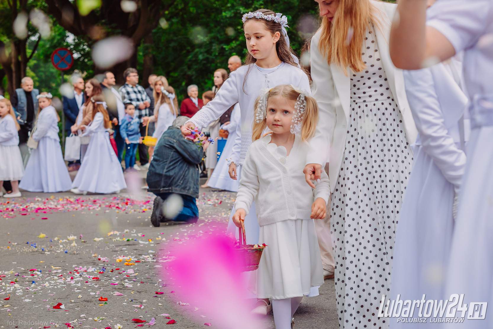 Procesja Bożego Ciała w Lubartowie