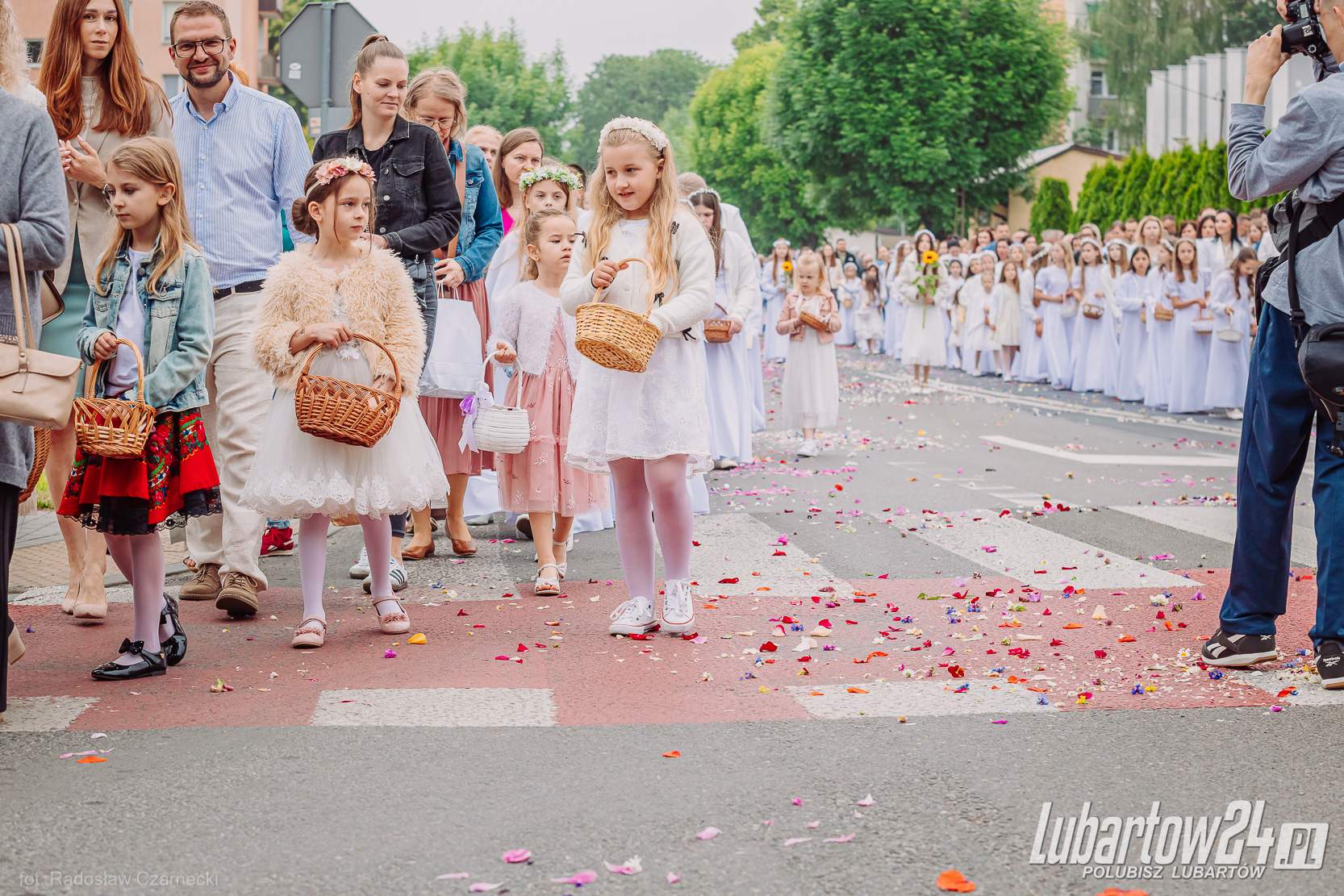 Procesja Bożego Ciała w Lubartowie