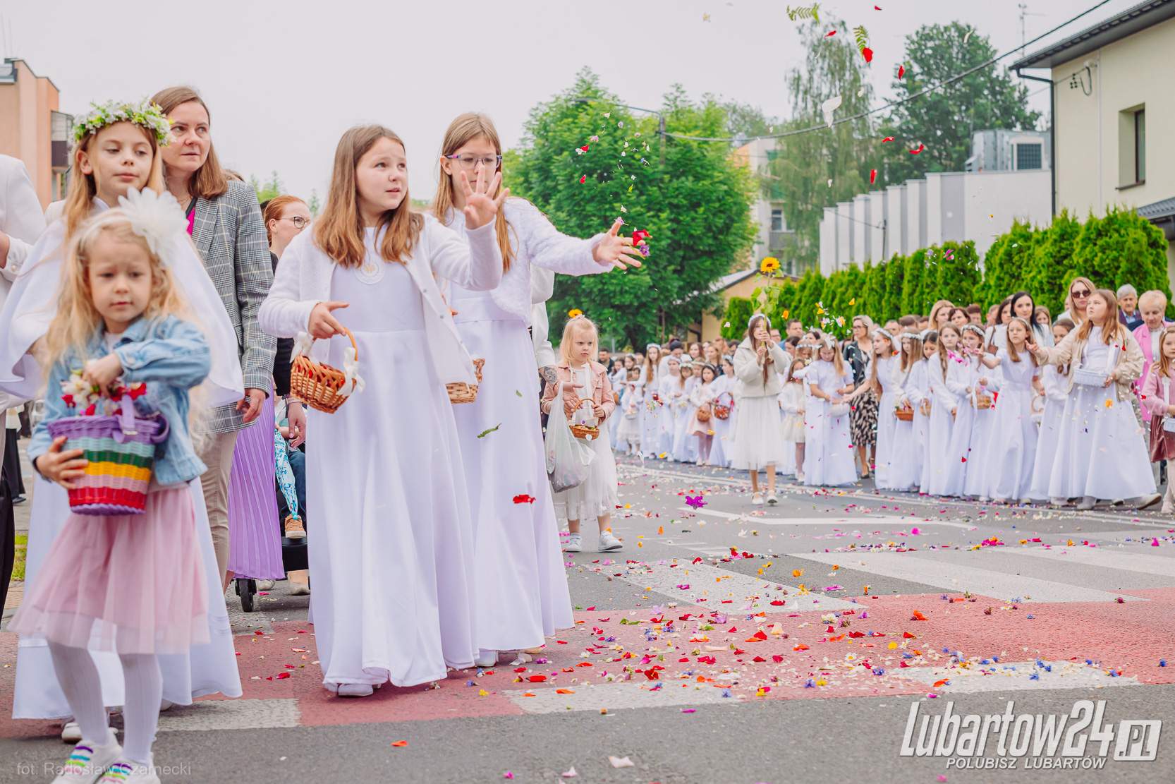 Procesja Bożego Ciała w Lubartowie