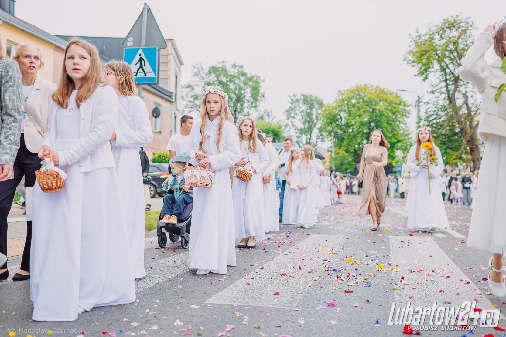 Procesja Bożego Ciała w Lubartowie