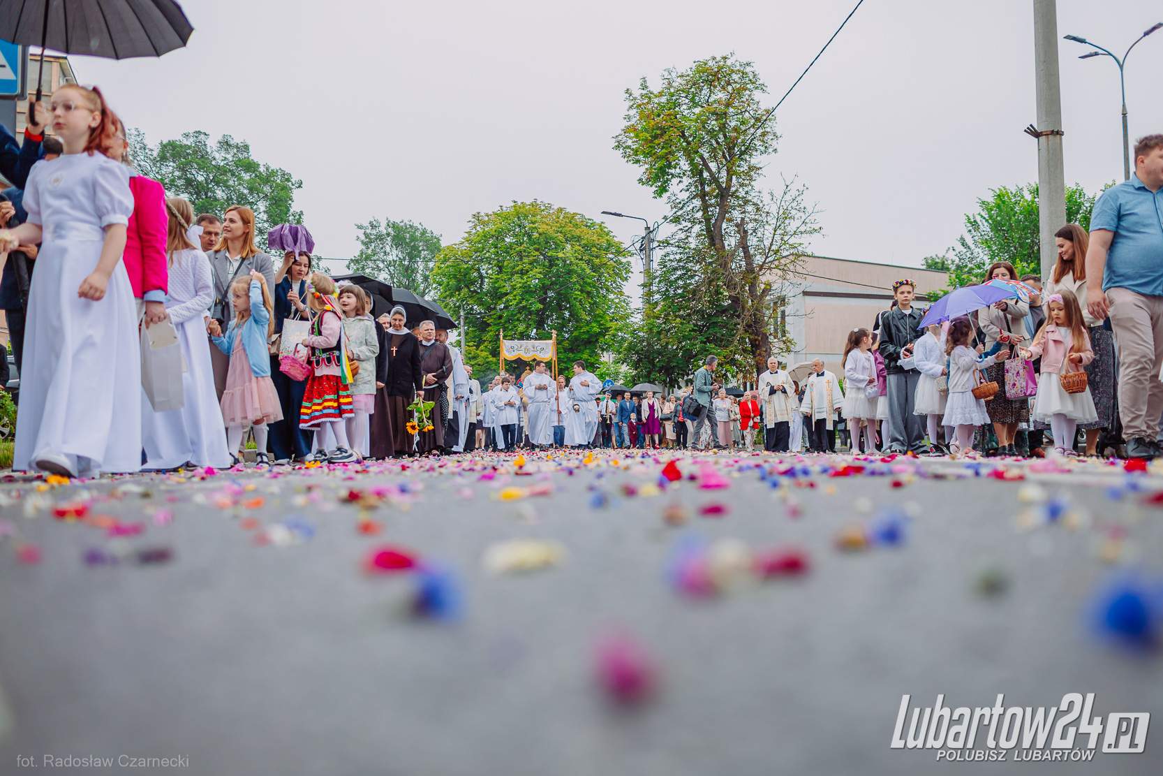 Procesja Bożego Ciała w Lubartowie