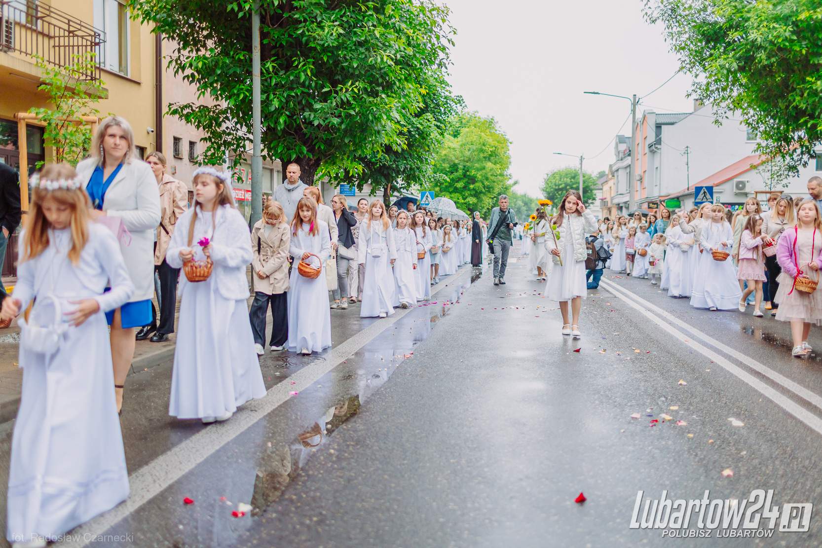 Procesja Bożego Ciała w Lubartowie