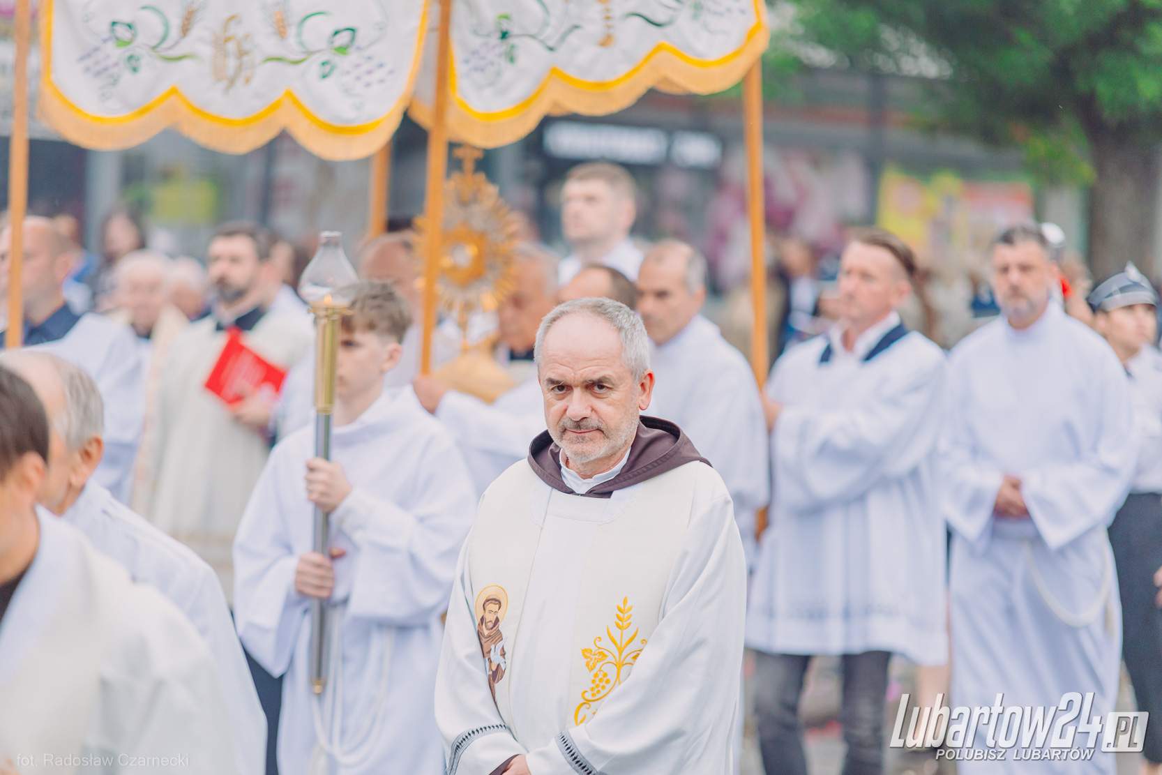 Procesja Bożego Ciała w Lubartowie