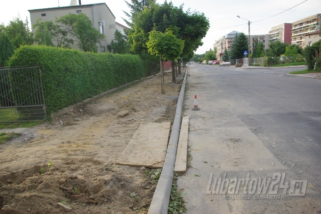 Nowy chodnik na ul. 1 Maja