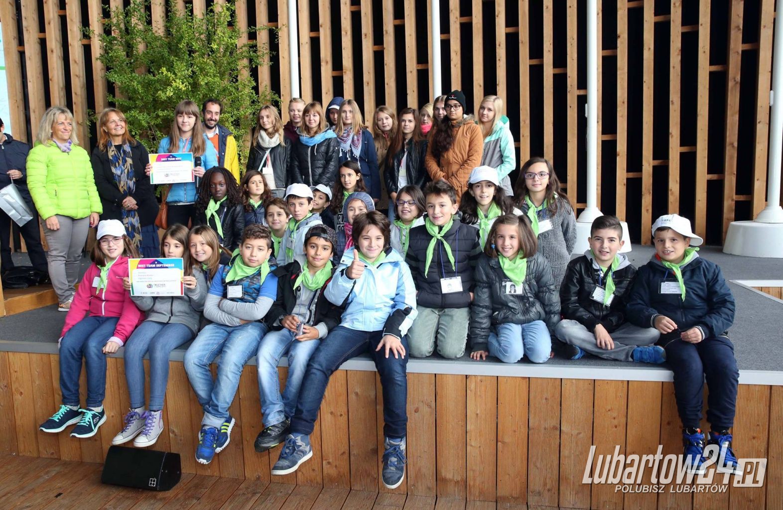 Gimnazjum w Niedźwiadzie na EXPO 2015