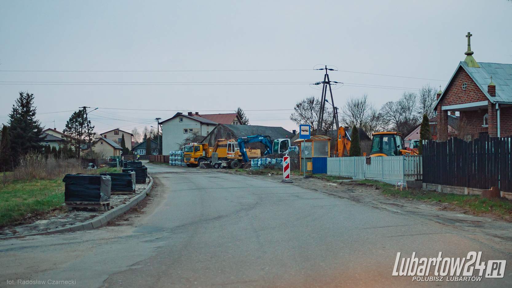 rozbudowa drogi powiatowej nr 1551L w miejscowości Chlewiska