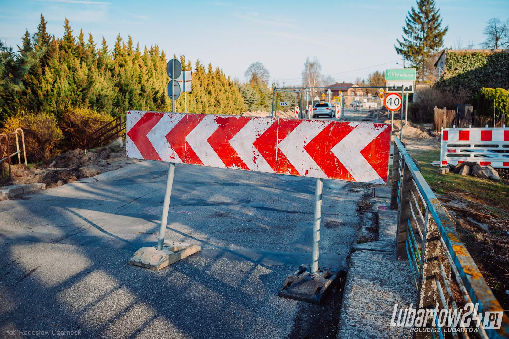 rozbudowa drogi powiatowej nr 1551L w miejscowości Chlewiska
