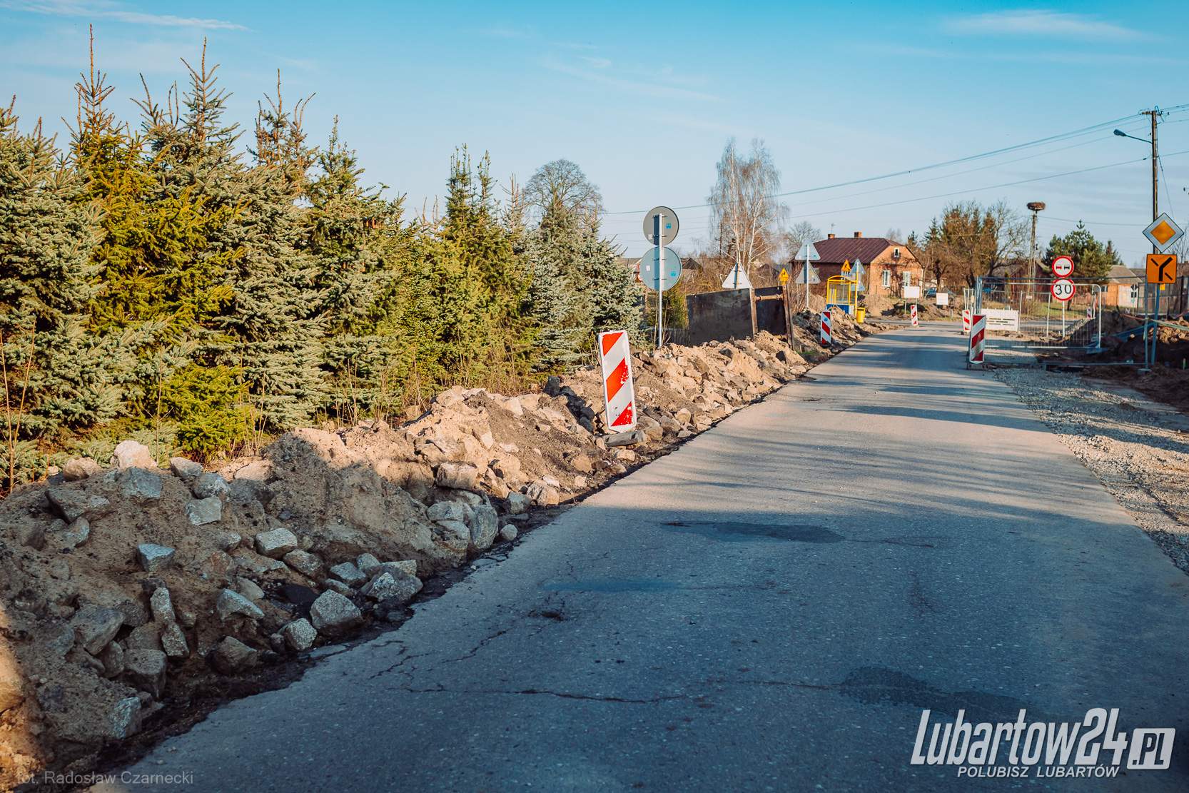 rozbudowa drogi powiatowej nr 1551L w miejscowości Chlewiska