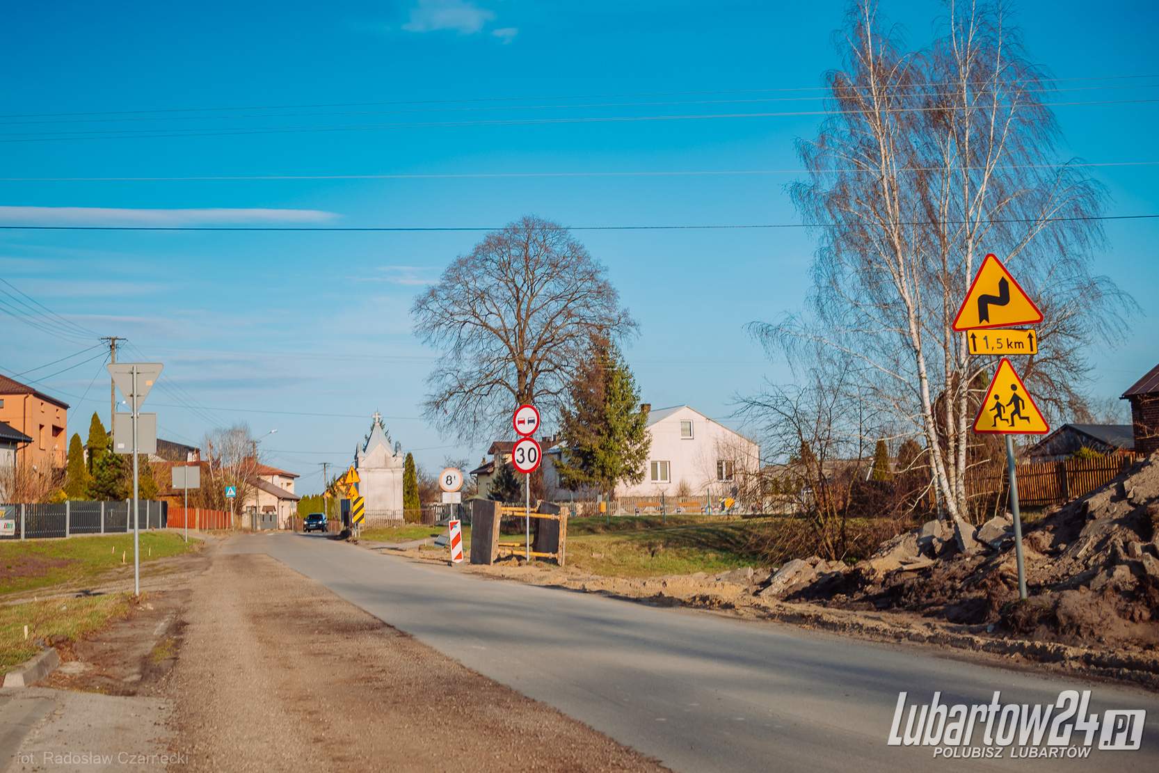 rozbudowa drogi powiatowej nr 1551L w miejscowości Chlewiska