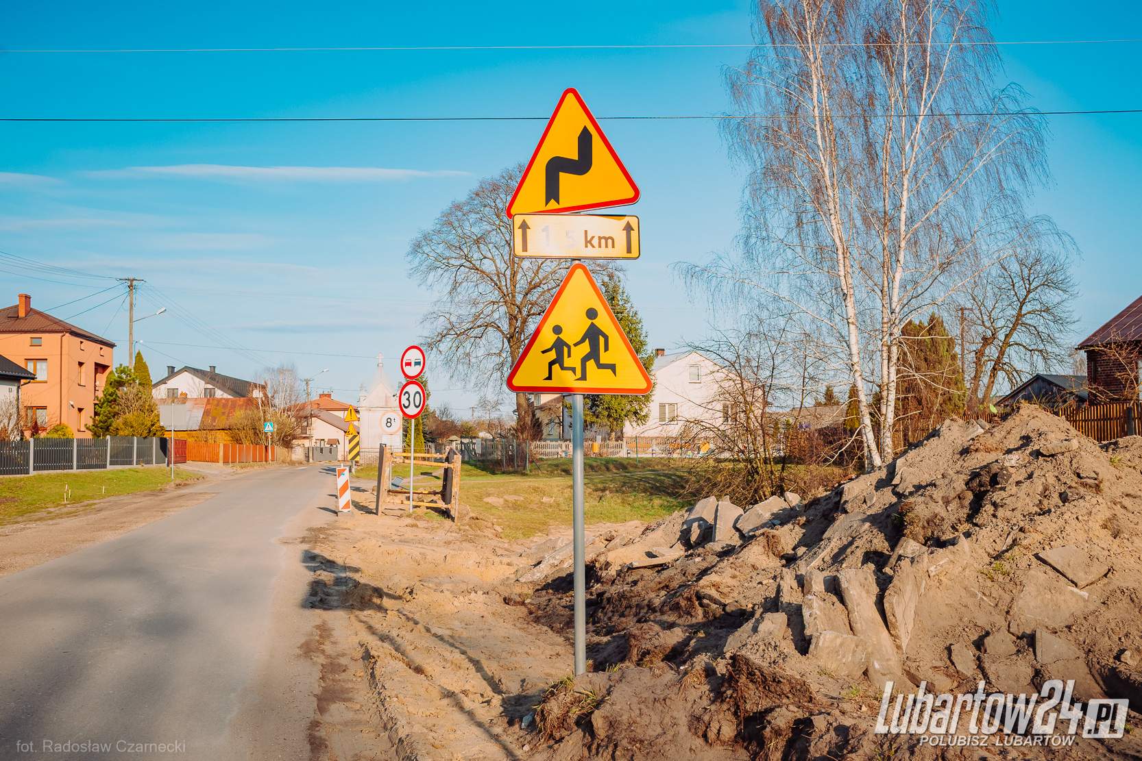 rozbudowa drogi powiatowej nr 1551L w miejscowości Chlewiska
