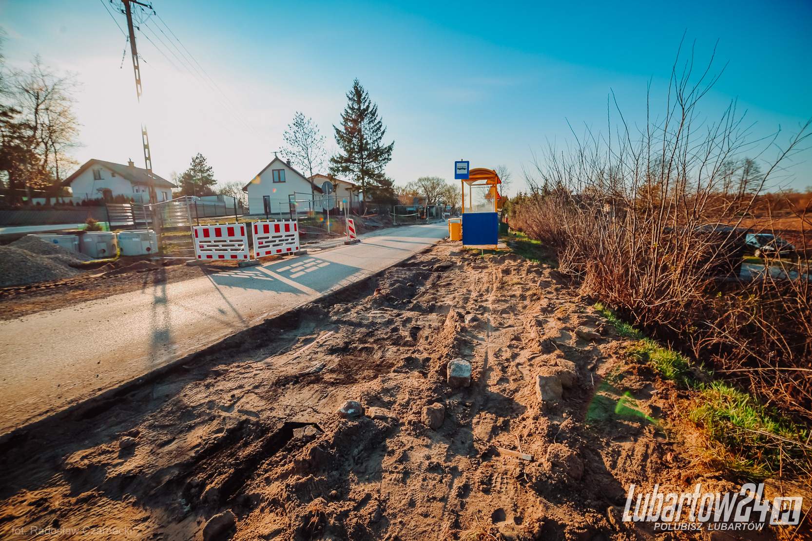 rozbudowa drogi powiatowej nr 1551L w miejscowości Chlewiska