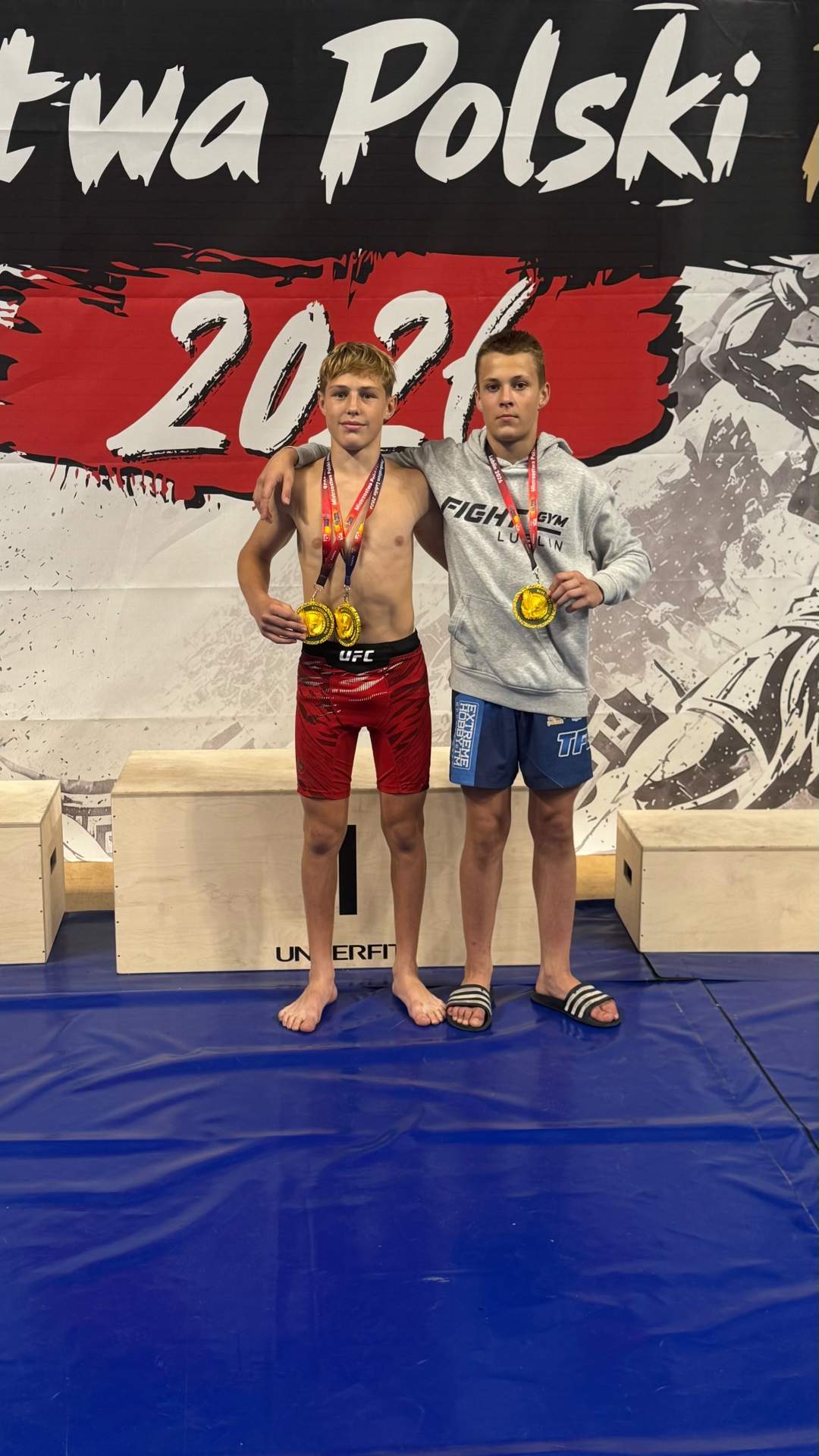 Cztery medale Mistrzostw Polski MMA
