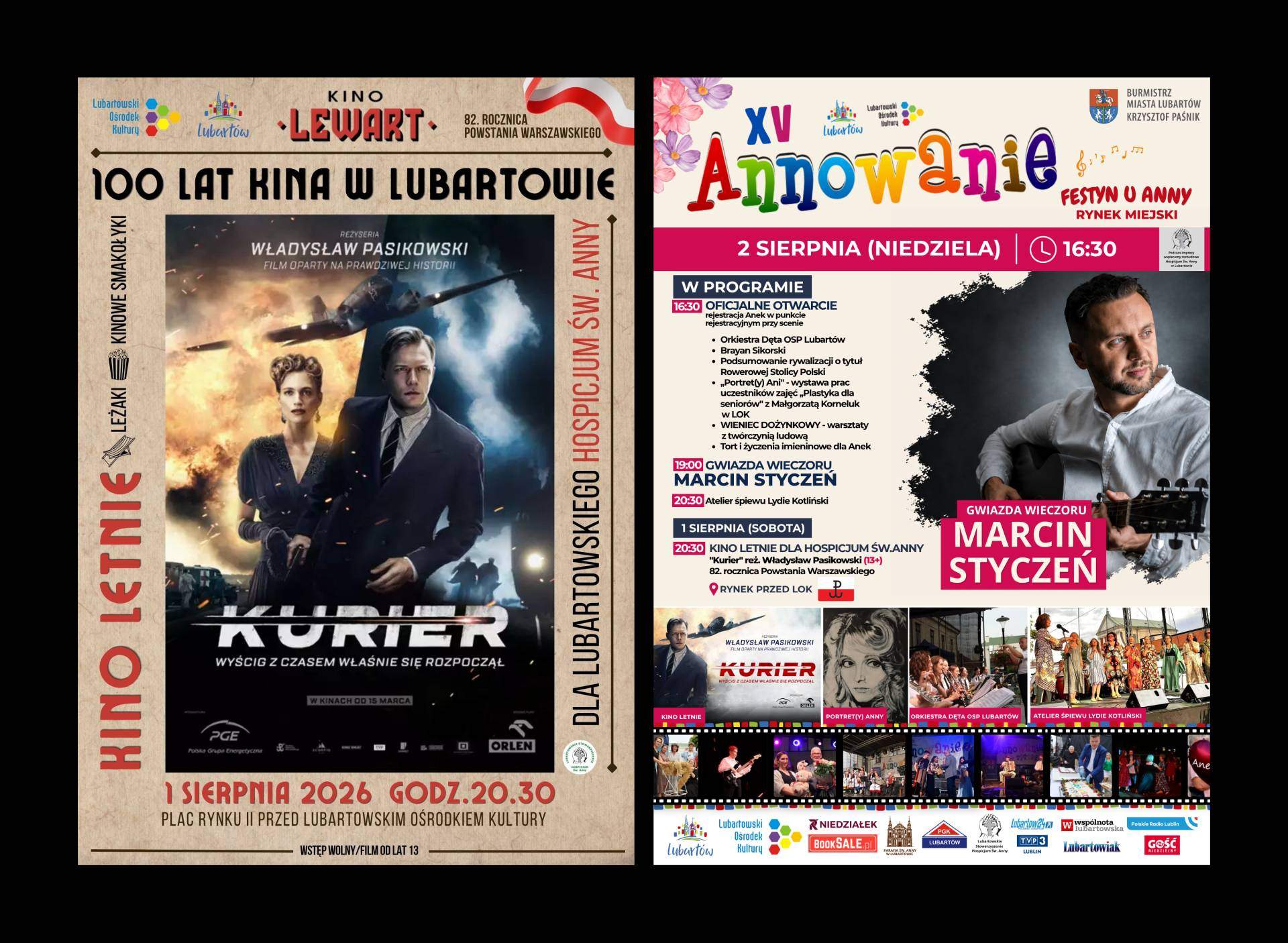Lubartów: weekend pełen muzyki, kina i lokalnej kultury