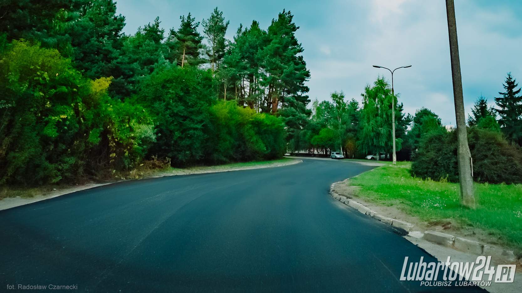 450-metrowy odcinek drogi powiatowej nr 1558 L