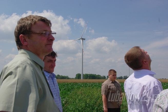 Wyjazd na farmę wiatrową do Dobrzynia nad Wisłą