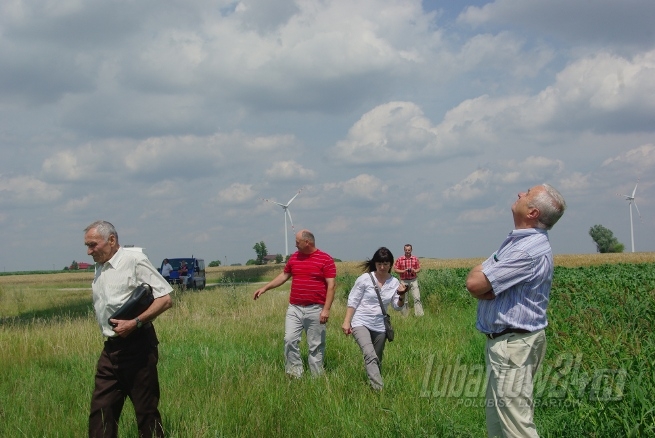 Wyjazd na farmę wiatrową do Dobrzynia nad Wisłą