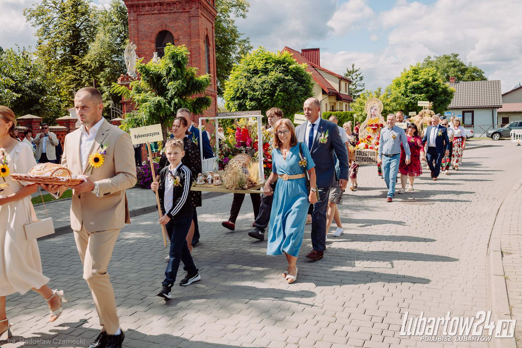 Dożynki w gminie Firlej