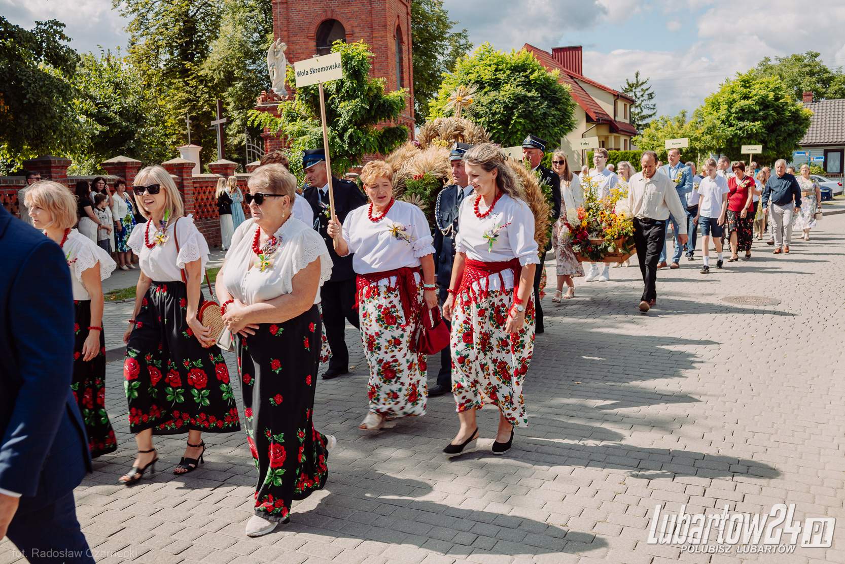 Dożynki w gminie Firlej