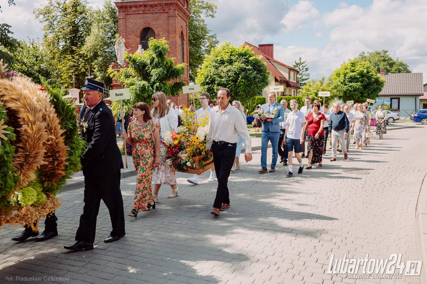 Dożynki w gminie Firlej