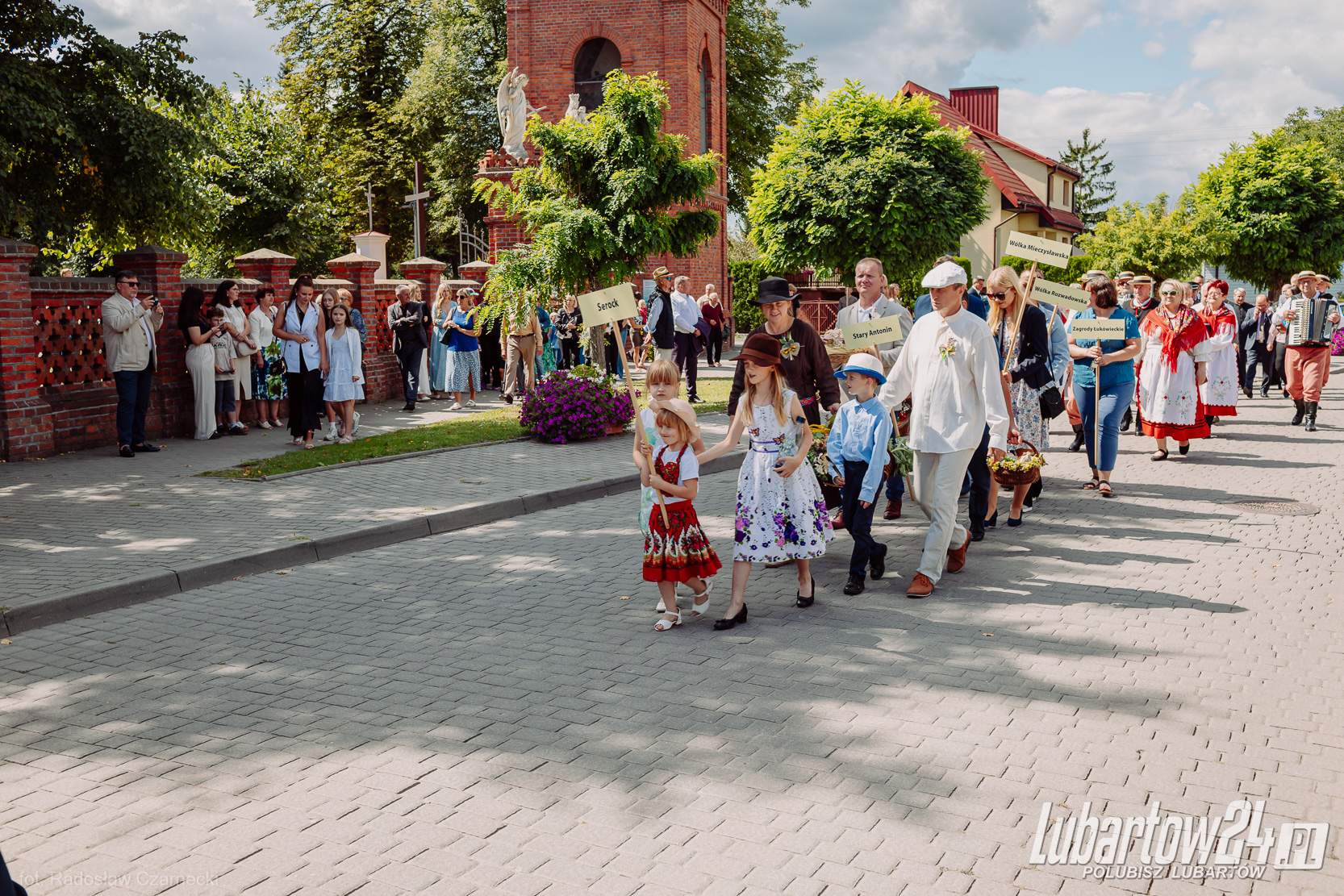 Dożynki w gminie Firlej