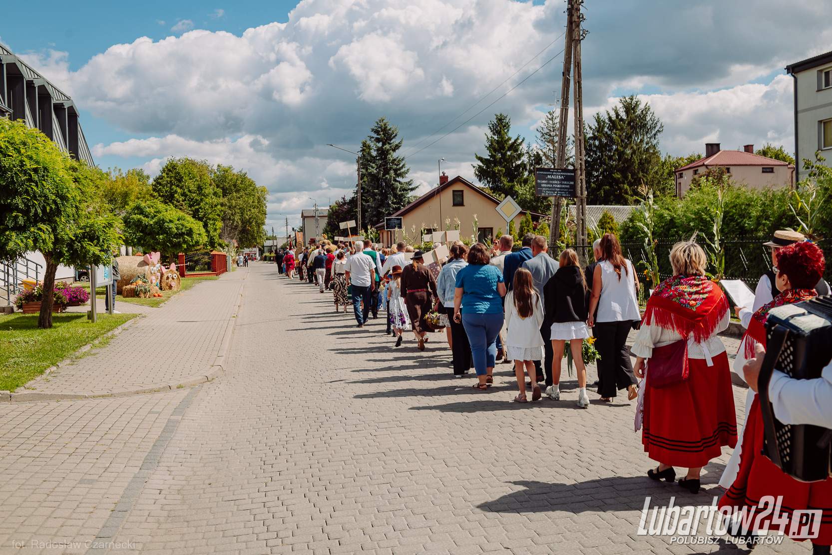 Dożynki w gminie Firlej