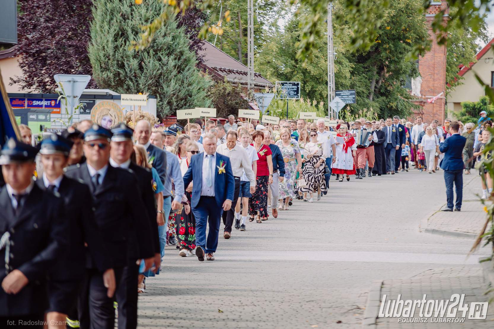Dożynki w gminie Firlej