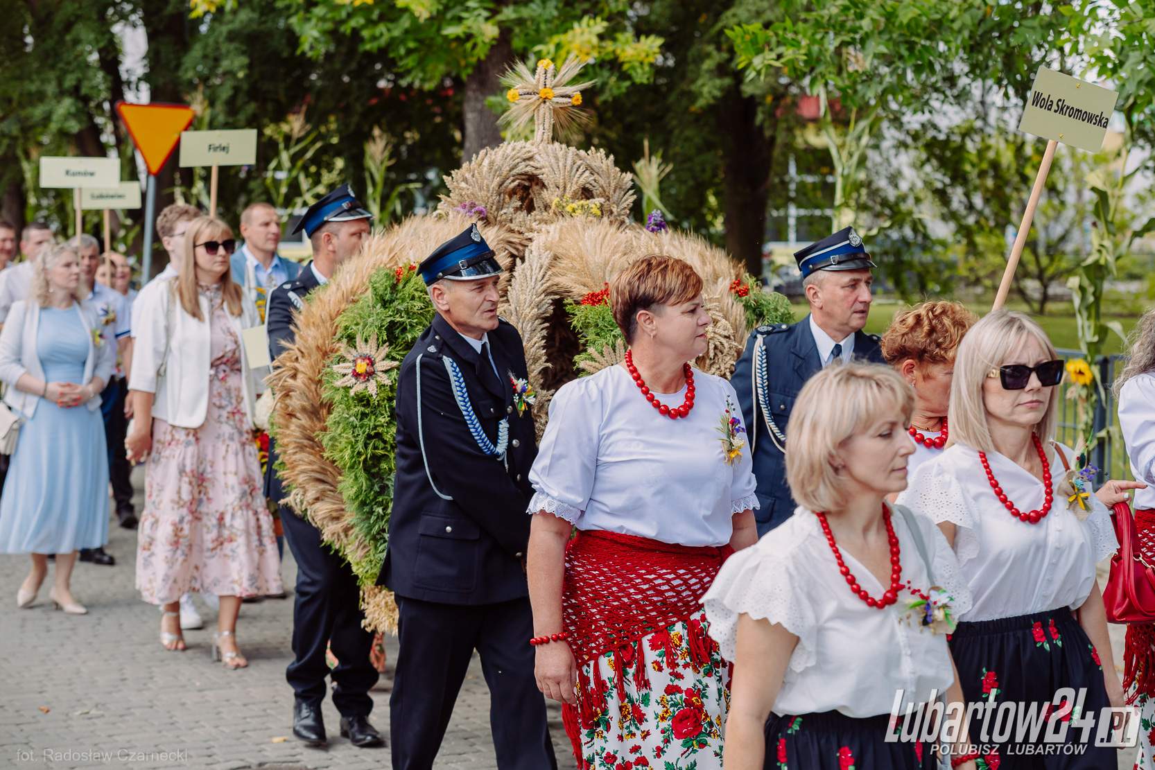 Dożynki w gminie Firlej