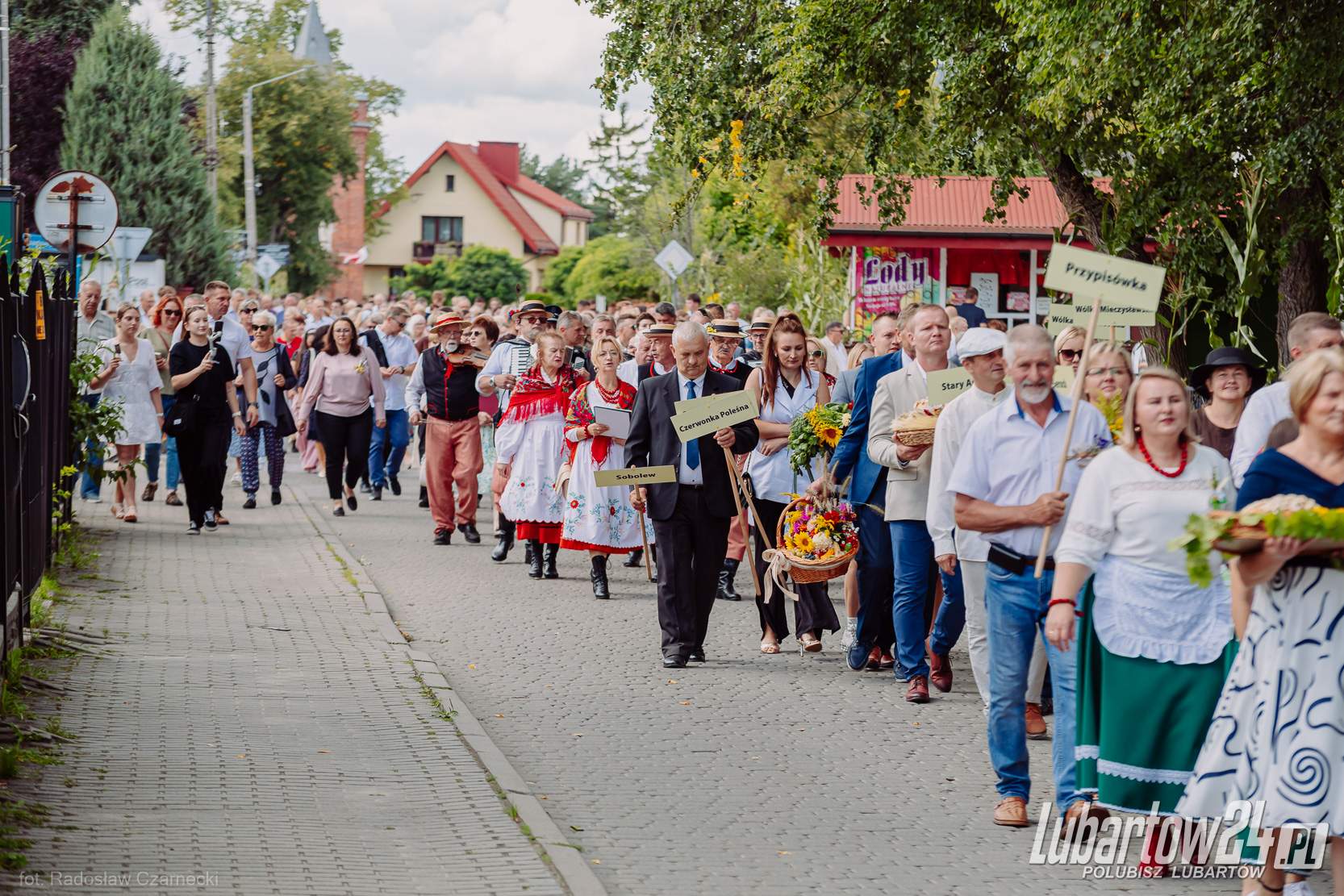 Dożynki w gminie Firlej