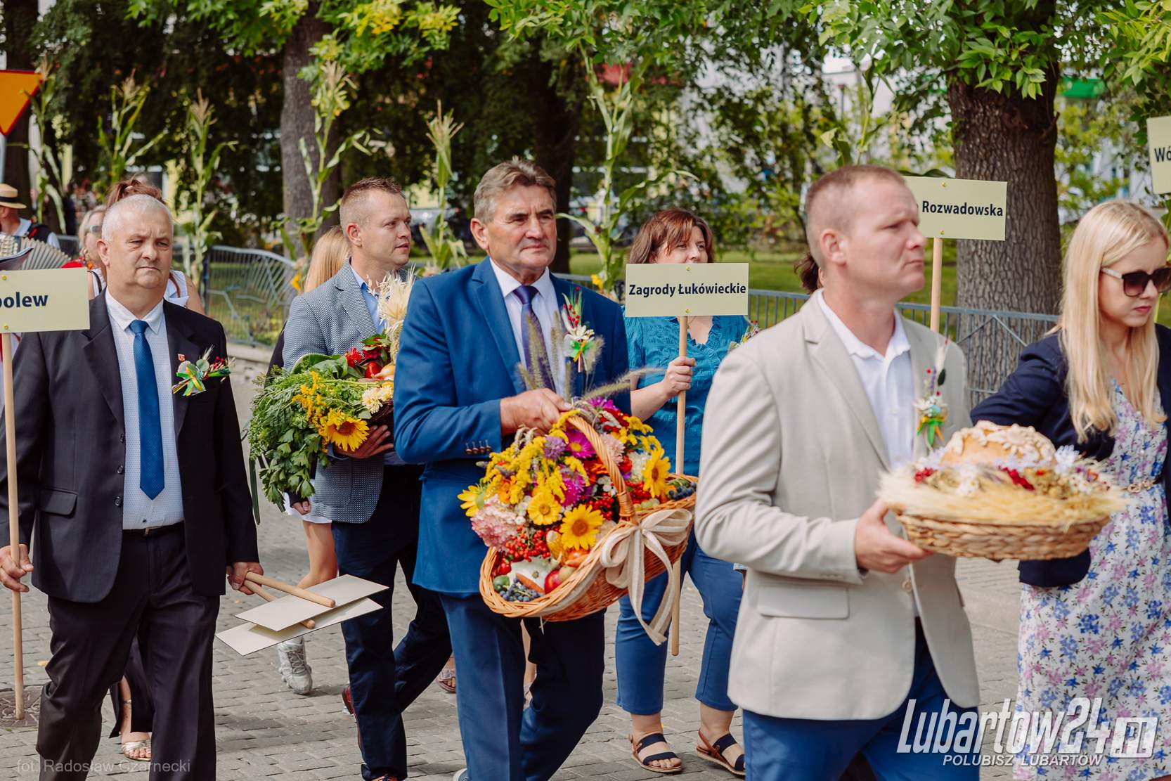 Dożynki w gminie Firlej