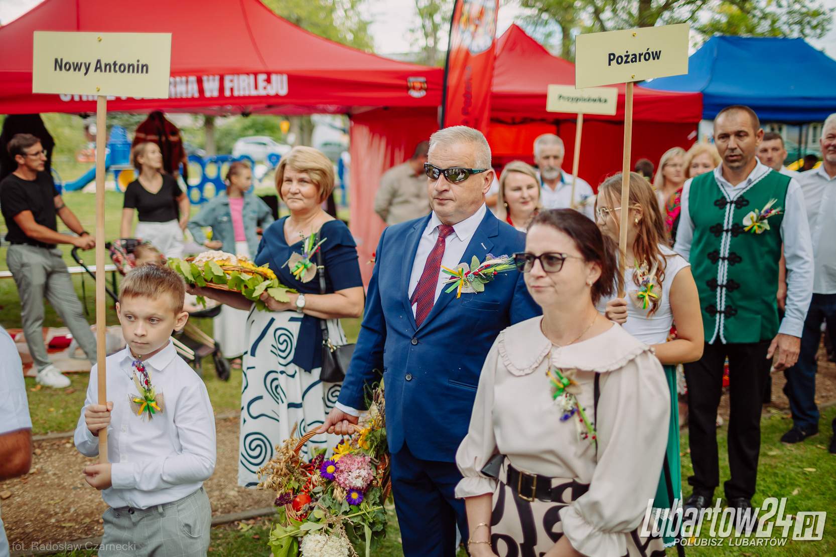 Dożynki w gminie Firlej