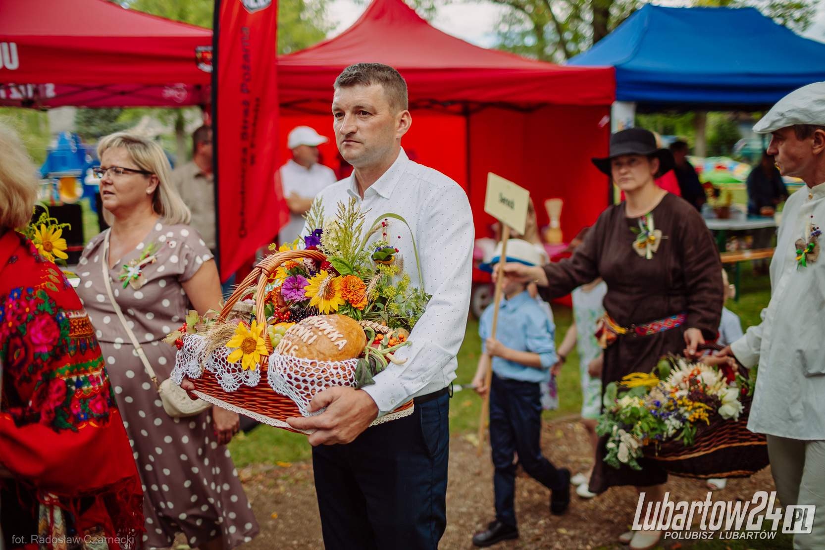 Dożynki w gminie Firlej