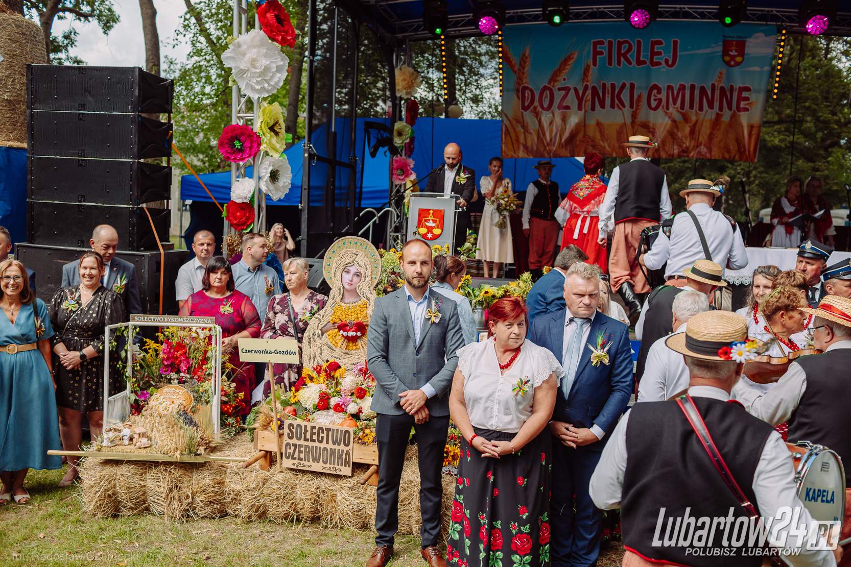 Dożynki w gminie Firlej